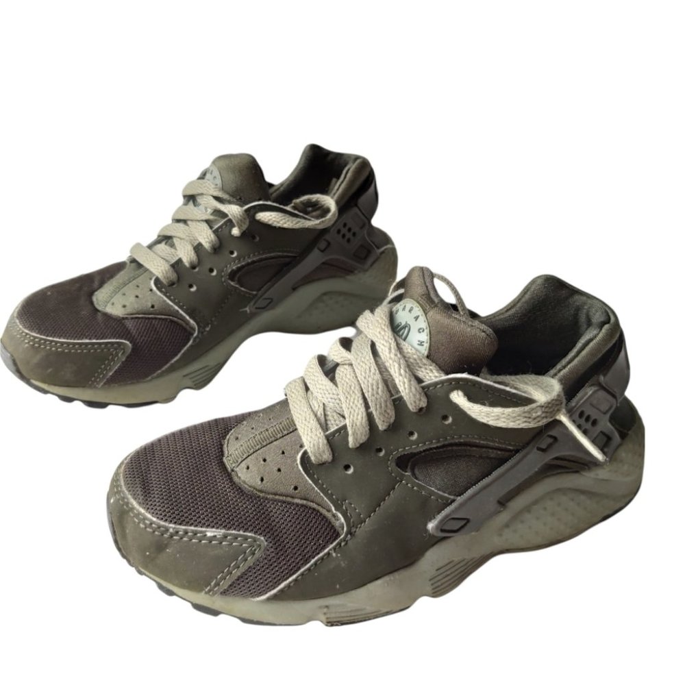 Nike Huarache Sequoia Running Sneaker Grey Youth 4